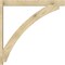 Ekena Millwork Thorton Block Rough Sawn Outlooker, Douglas Fir, 6"W x 48"D x 48"H OUT06X48X48THR05RDF - alternate 4